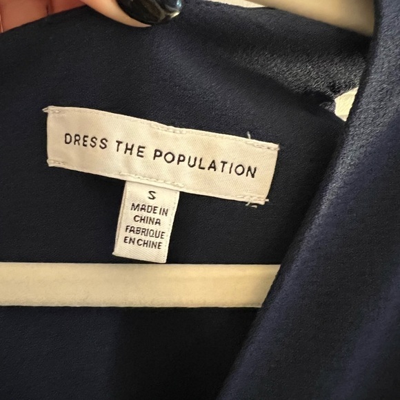 Dress The Population Catalina Fit & Flare Cocktail Dress - Picture 7 of 7